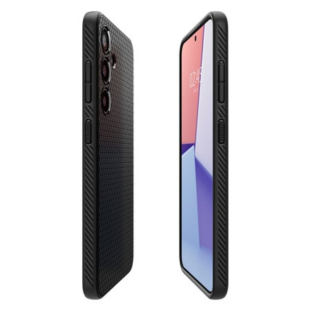 Spigen - Hülle Liquid Air für Samsung Galaxy S24+, Matte Black