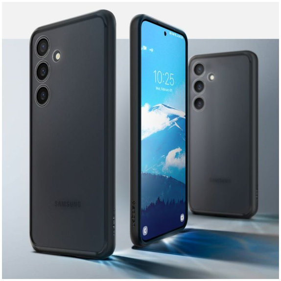Spigen - Hülle Ultra Hybrid für Samsung Galaxy S24+, Frost Black