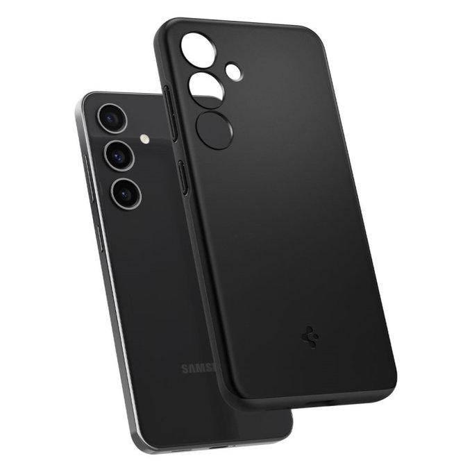 Spigen - Hülle Thin Fit für Samsung Galaxy S24, schwarz