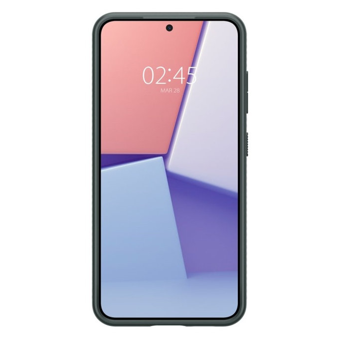 Spigen - Hülle Liquid Air für Samsung Galaxy S24, Abyss Green