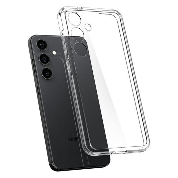 Spigen - Hülle Ultra Hybrid für Samsung Galaxy S24, transparent