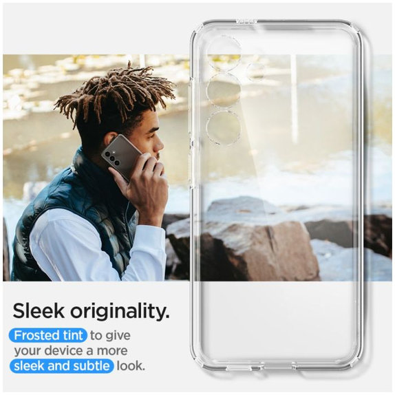 Spigen - Hülle Ultra Hybrid für Samsung Galaxy S24, transparent