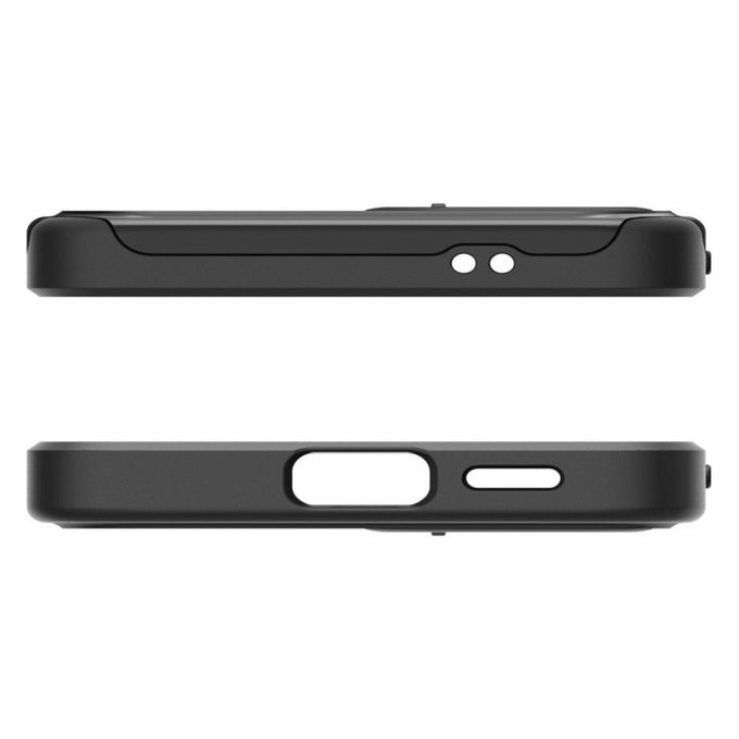 Spigen - Hülle Optik Armor für Samsung Galaxy S24, schwarz