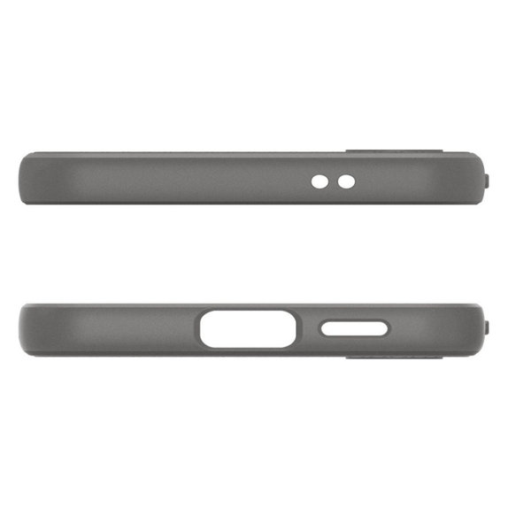 Spigen - Hülle Liquid Air für Samsung Galaxy S24, Granite Gray