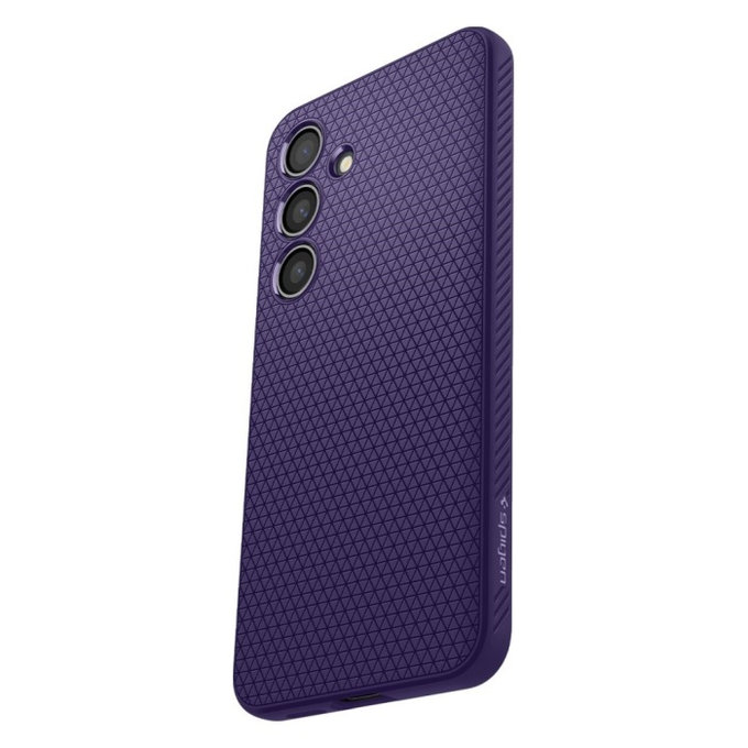 Spigen - Hülle Liquid Air für Samsung Galaxy S24, Deep Purple