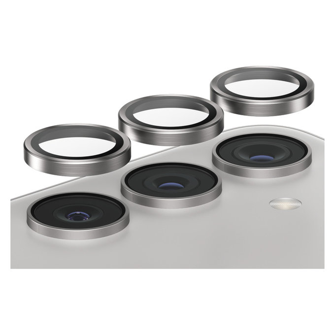 Kameraobjektivschutz Hoops für Samsung Galaxy S24/S23/S23+, Grau, PanzerGlass