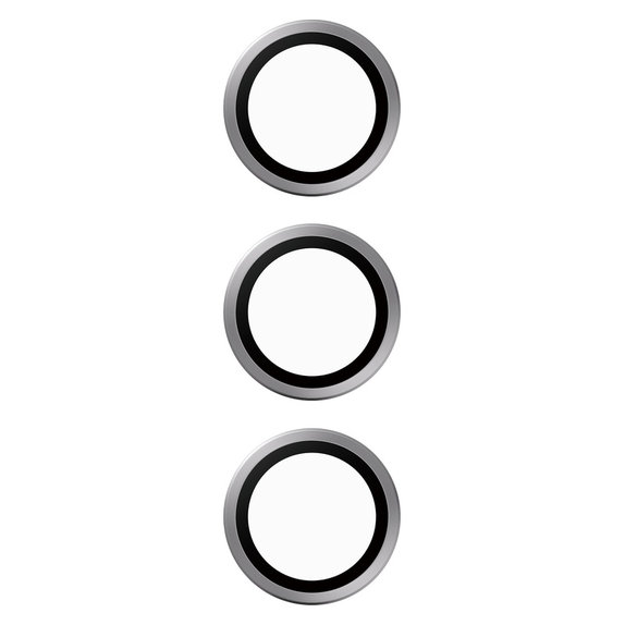 Kameraobjektivschutz Hoops für Samsung Galaxy S24/S23/S23+, Grau, PanzerGlass