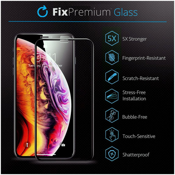 FixPremium FullCover Glass - Gehärtetes Glas für Samsung Galaxy S24+