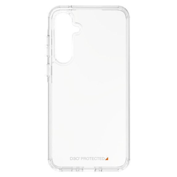 Hülle HardCase D3O für Samsung Galaxy A55 5G, Transparent, PanzerGlass