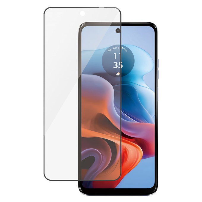 Panzerglas UWF für Motorola Moto G34, Schwarz, PanzerGlass