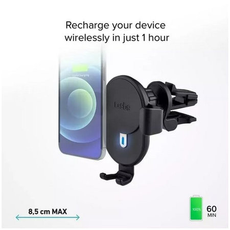 SBS - Fahrzeughalter Gravity mit Kabellos Laden, 10W, schwarz