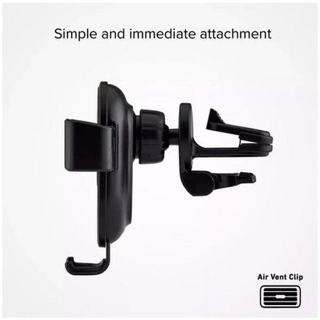 SBS - Fahrzeughalter Gravity mit Kabellos Laden, 10W, schwarz