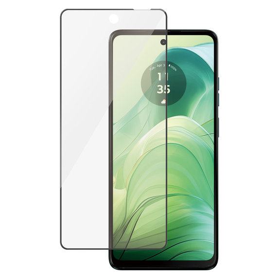 Panzerglas UWF für Motorola Moto G04/E14/G24 Power, Schwarz, PanzerGlass