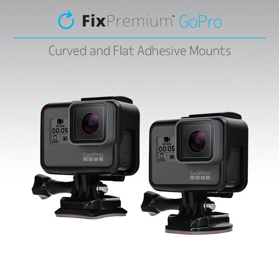 FixPremium - Klebeset für GoPro-Halterungen