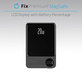 FixPremium - MagSafe PowerBank mit LCD 5000mAh, schwarz