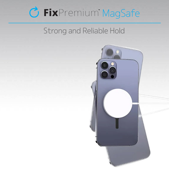 FixPremium - Magnet für MagSafe Pro, silber