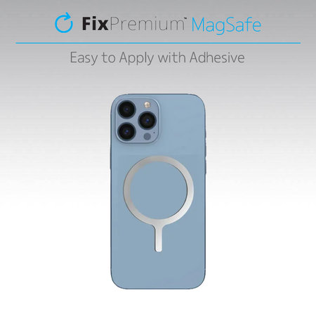 FixPremium - Magnet für MagSafe Ultra, silber