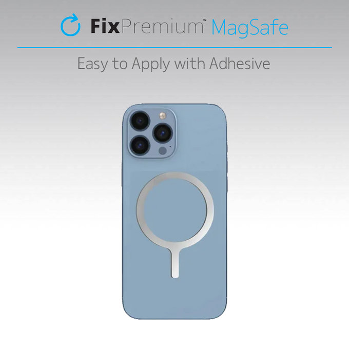 FixPremium - Magnet für MagSafe Ultra, silber