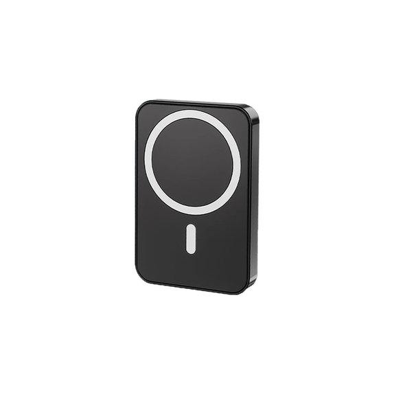 FixPremium - MagSafe PowerBank mit Ständer 5000mAh, schwarz