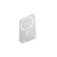 FixPremium - MagSafe PowerBank mit Ständer 5000mAh, weiss