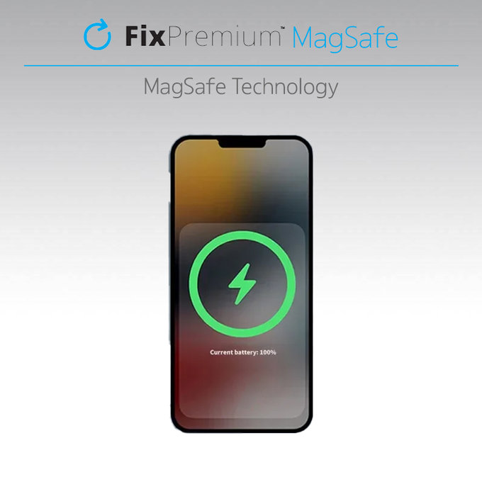 FixPremium - MagSafe PowerBank 5000mAh, lila