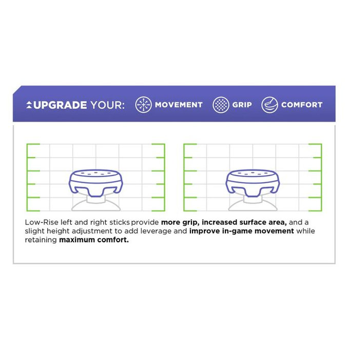 Kontrol Freek - Omni (Red) Xbox One X/S Extended Controller Grip Caps