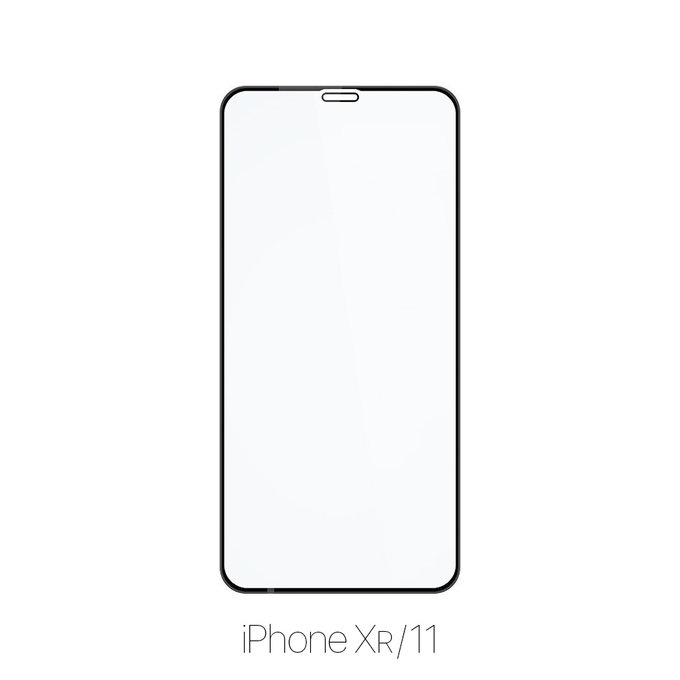 FixPremium FullCover Glass - Gehärtetes Glas für iPhone XR und 11 (10 Pack)