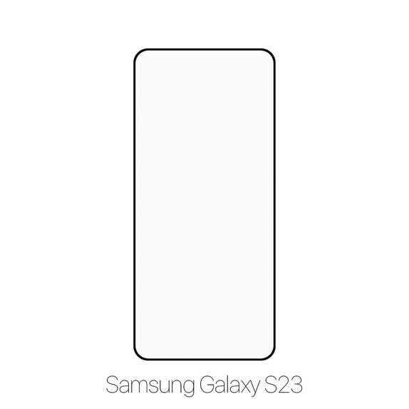 FixPremium FullCover Glass - Gehärtetes Glas für Samsung Galaxy S23 (10 Pack)