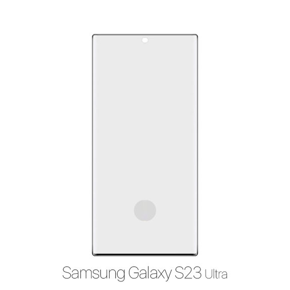 FixPremium FullCover Glass - Gehärtetes Glas für Samsung Galaxy S23 Ultra (10 Pack)