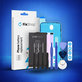 Apple iPhone 12, 12 Pro - Akku Batterie 2815mAh FixPremium + Akku Batterie Klebestreifen Sticker + LCD Klebestreifen Sticker + Werkzeugsatz - Multipack