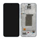 Samsung Galaxy A35 A356B - LCD Display + Touchscreen Front Glas + Rahmen (Awesome Iceblue) - GH82-34221B Genuine Service Pack