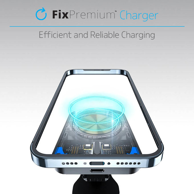 FixPremium - Autoladegerät mit MagSafe V2, weiß