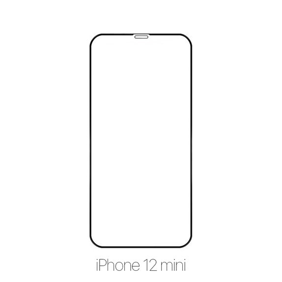 FixPremium FullCover Glass - Gehärtetes Glas für iPhone 12 mini