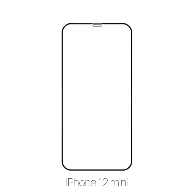 FixPremium FullCover Glass - Gehärtetes Glas für iPhone 12 mini
