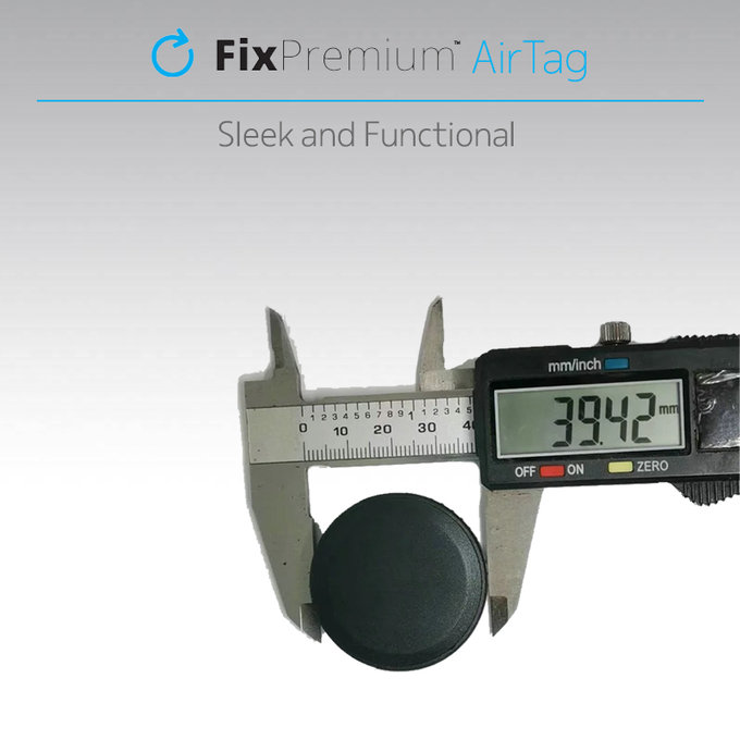FixPremium - Schutzhülle für AirTag, schwarz