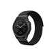 FixPremium - Nylon-Armband für Garmin (QuickFit 22mm), schwarz