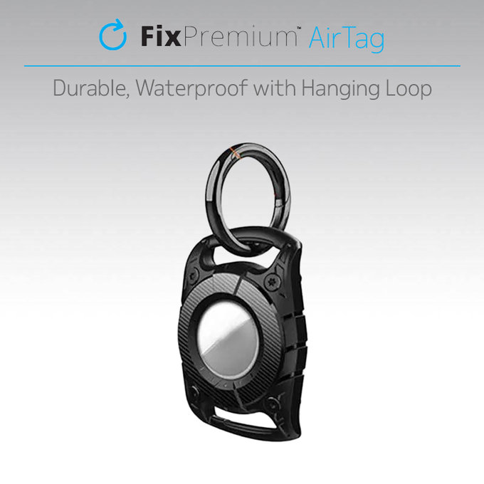 FixPremium - AirTag Halsband für Hunde und Katzen, grün