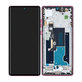 Motorola Edge 50 Fusion - LCD Display + Touchscreen Front Glas + Rahmen (Hot Pink) - 5D68C24345 Genuine Service Pack