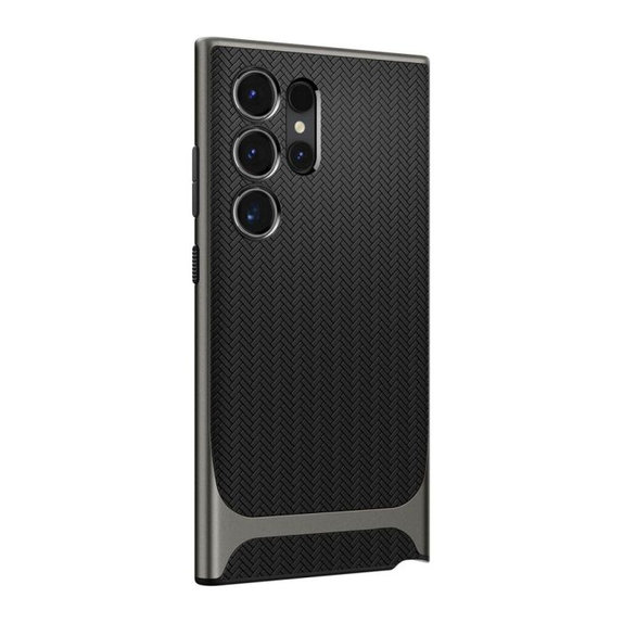 Spigen - Hülle Neo Hybrid für Samsung Galaxy S24 Ultra, Gunmetal