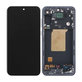 Samsung Galaxy A55 A556B - LCD Display + Touchscreen Front Glas + Rahmen (Awesome Iceblue) TFT