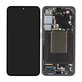 Samsung Galaxy S24 S921B - LCD Display + Touchscreen Front Glas + Rahmen (Onyx Black) OLED