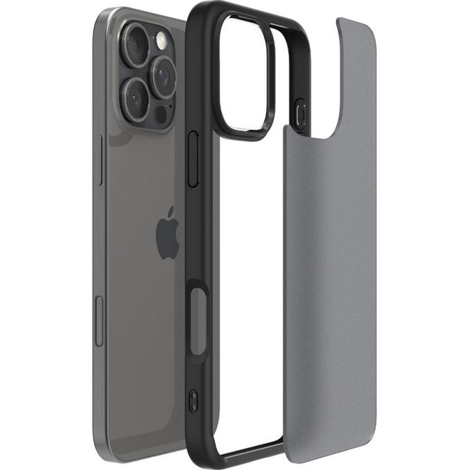 Spigen - Hülle Ultra Hybrid für iPhone 16 Pro Max, frost black