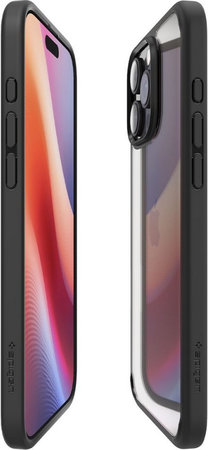 Spigen - Hülle Ultra Hybrid für iPhone 16 Pro Max, matte black
