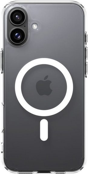 Spigen - Hülle Ultra Hybrid mit MagSafe für iPhone 16 Plus, weiss