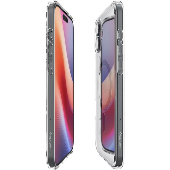 Spigen - Hülle Ultra Hybrid mit MagSafe für iPhone 16 Plus, schwarz