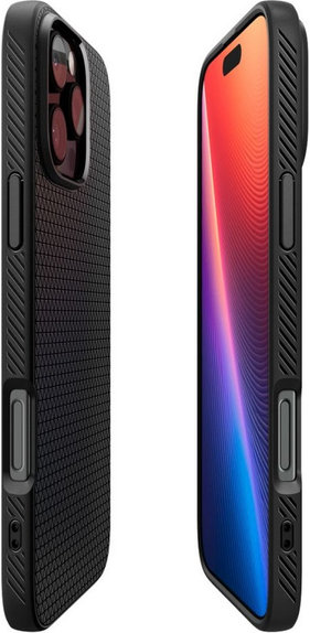 Spigen - Hülle Liquid Air für iPhone 16 Pro, matte black