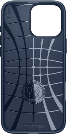 Spigen - Hülle Liquid Air für iPhone 16 Pro, navy blue