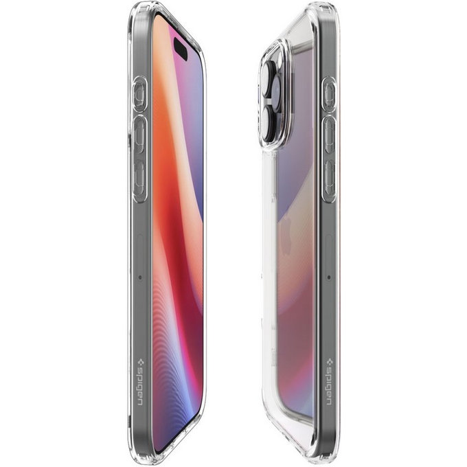 Spigen - Hülle Ultra Hybrid für iPhone 16 Pro, crystal clear