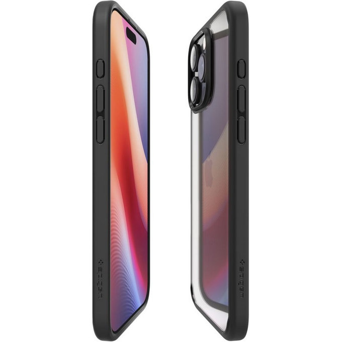 Spigen - Hülle Ultra Hybrid für iPhone 16 Pro, matte black