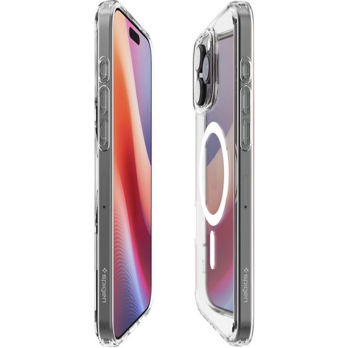Spigen - Hülle Ultra Hybrid mit MagSafe für iPhone 16 Pro, weiss